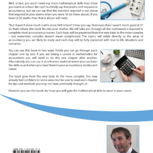 Maths for Accountants Rear Cover