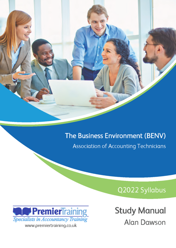 The Business Environment (BENV) - Study Manual (Q2022)