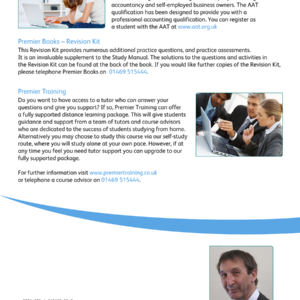 Introduction to Bookkeeping (ITBK) - Revision Kit Back