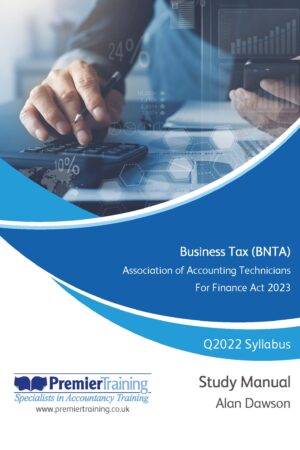 Business Tax (BNTA) Q2022 Syllabus For Finance Act 2023