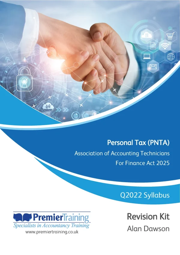 Personal Tax (FA25) - AAT Revision Kit - Premier Books