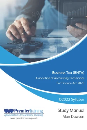 Business Tax (BNTA) Q2022 Syllabus For Finance Act 2025